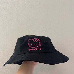 Hello Kitty Embroidered Bucket Hat Summer Vibes Edition